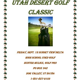 Desktop Publishing: Golf Flyer